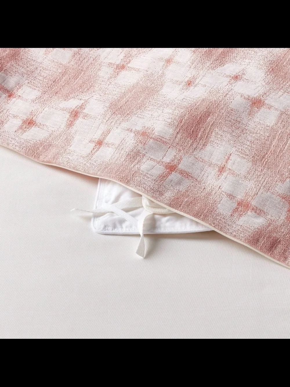 Yarn Dyed Ikat Print Duvet And Sham 3 Piece Set By Threshold